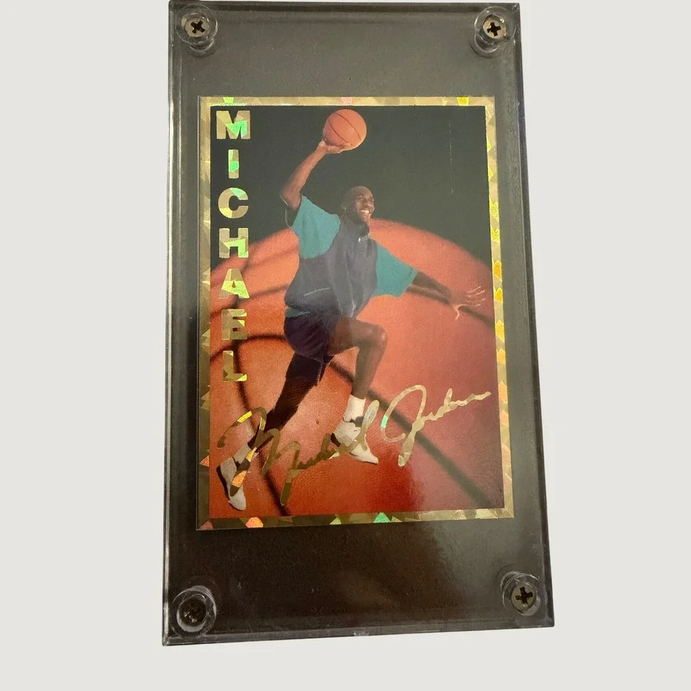 Michael Jordan 1993 Sports Edition Retirement Commemorative Card 1 of 10000 Gold